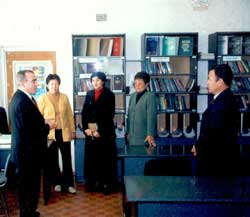 Встреча в Ошском филиале Киргизского национального университета
