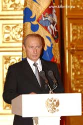 Президент России В. Путин